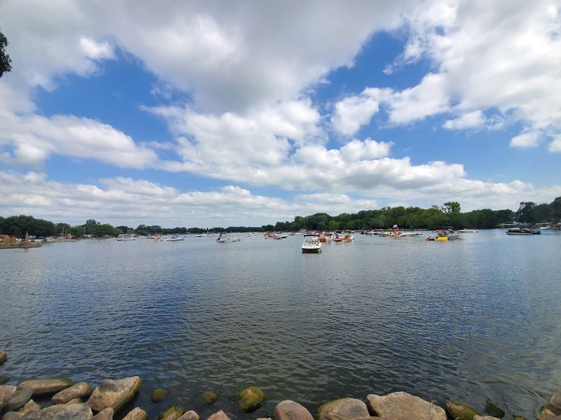 Black Hawk State Park Beach - Lake View