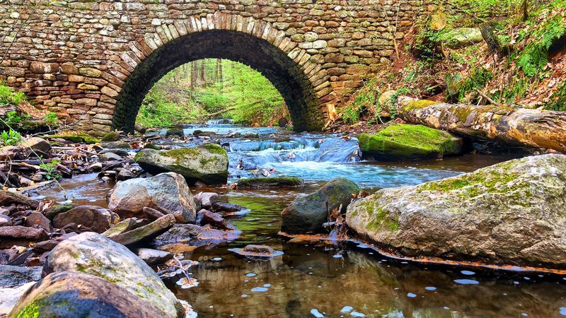 Romantic Stroll at Wadsworth Falls State Park