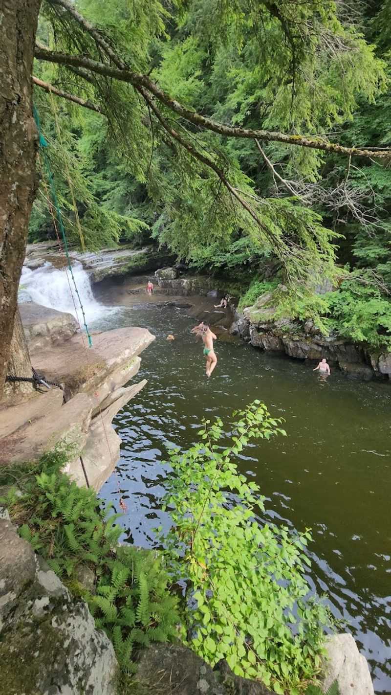 The Cliff Jumping Scene
