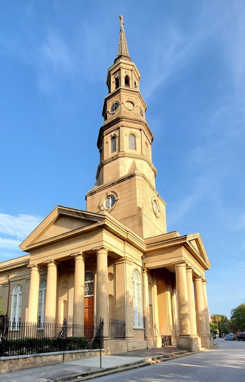 A Steeple Framed by Charleston Light