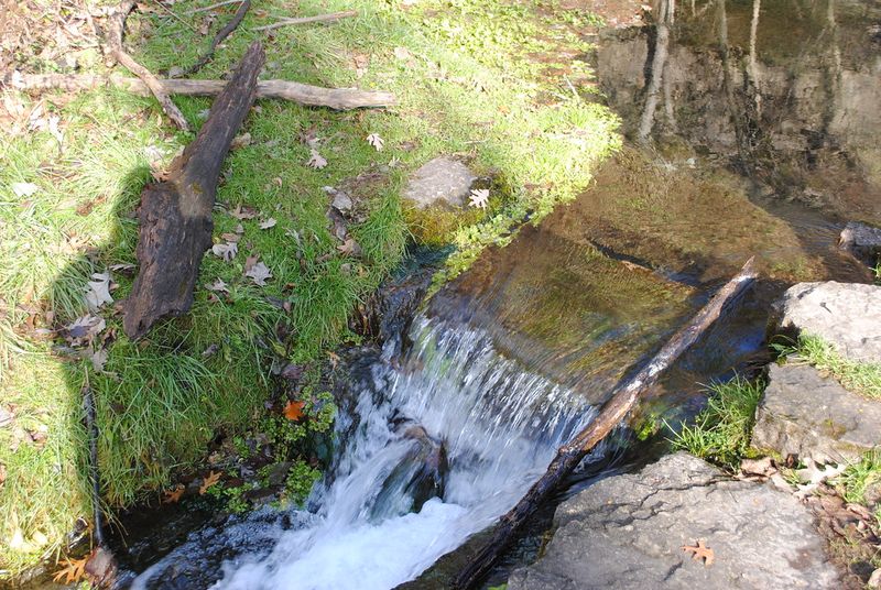 Backbone State Park Spillway via West Lake Trail (Dundee)
