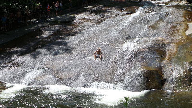 Sliding Rock - Pisgah Forest, Transylvania County