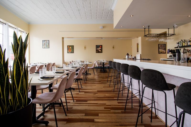 Upscale Atmosphere Without Pretension