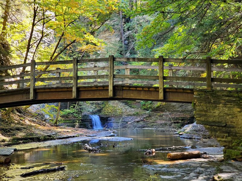 Buttermilk Falls State Park - Ithaca, Tompkins County, New York
