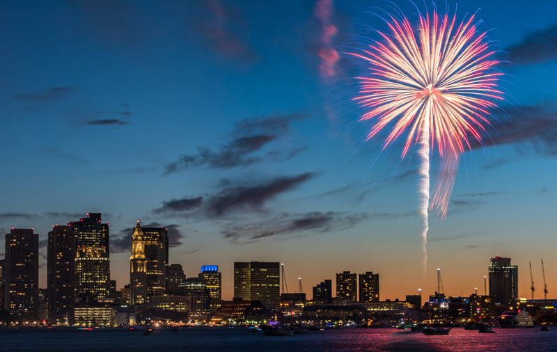 Boston Harborfest Fireworks