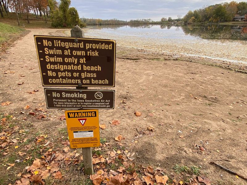 Lake Keomah State Park Beach