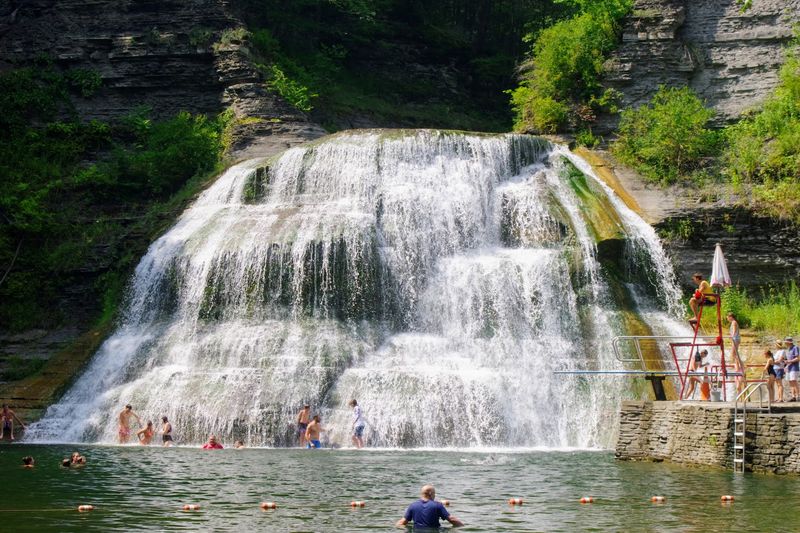 Robert H. Treman State Park (Lower Falls Swimming Area) - Ithaca