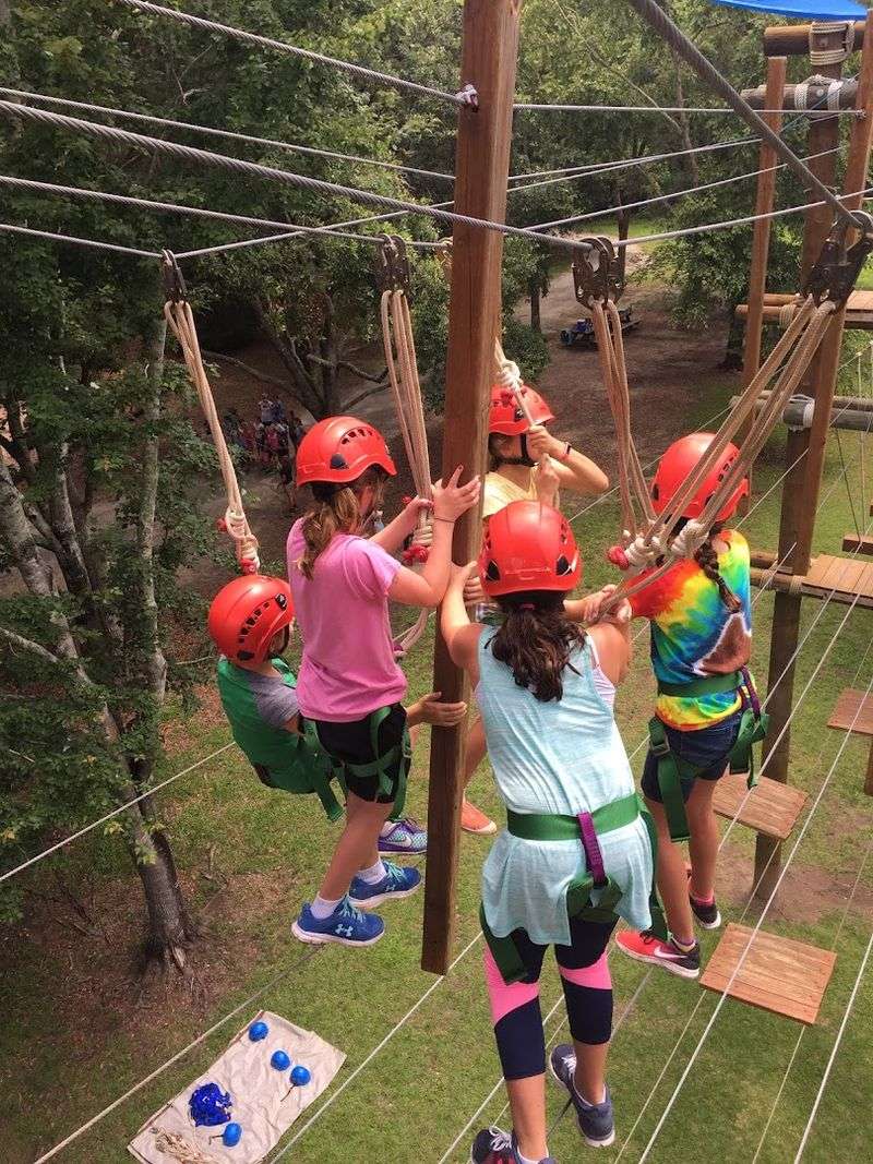 Challenge Course at James Island County Park