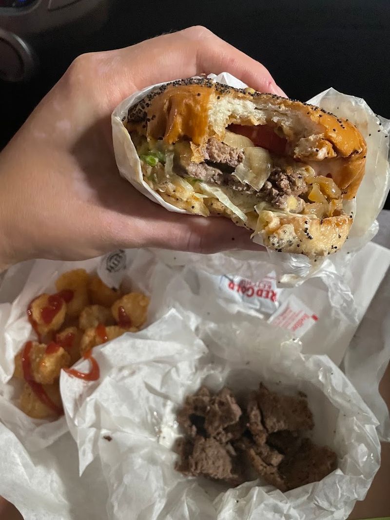 The famous No. 5 is the burger to order