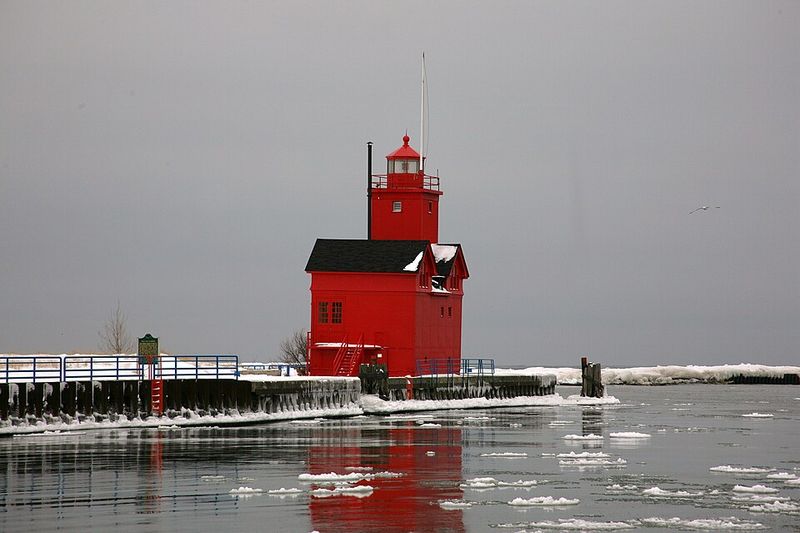 The Lighthouse's Unique Design and Famous Red Color