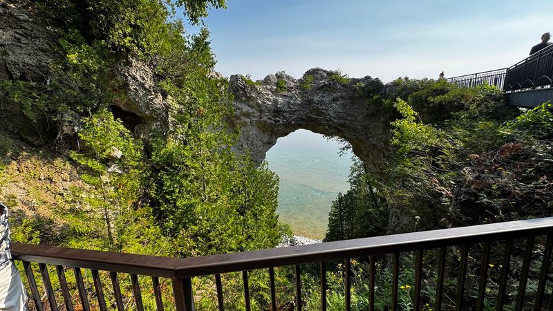 Arch Rock - Mackinac Island, Mackinac County