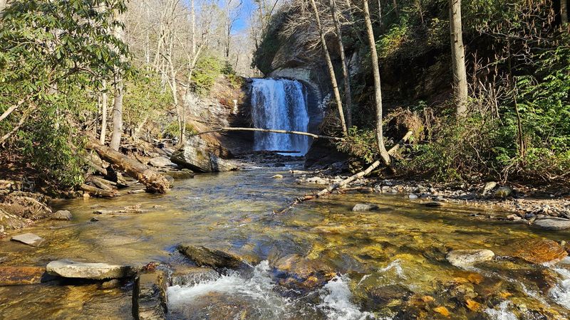 Looking Glass Falls - Brevard, Transylvania County, North Carolina