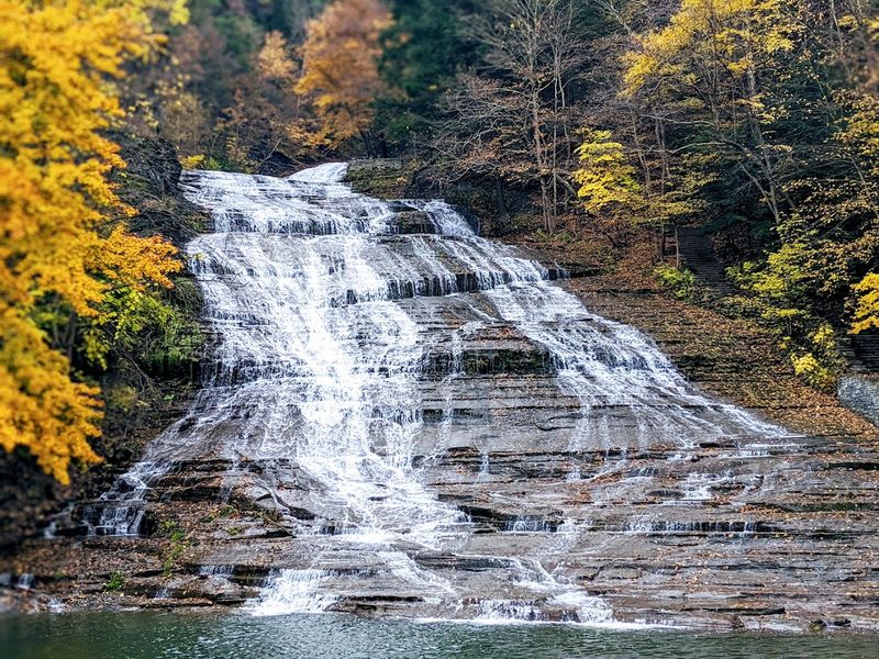 Buttermilk Falls Is The Showstopper That Gives The Park Its Name