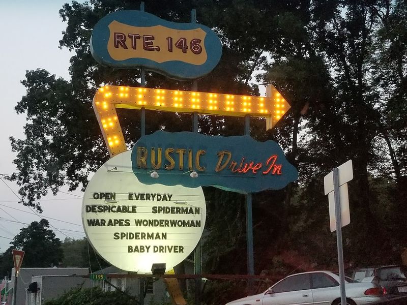 Rustic Tri View Drive-In, Putnam, Windham County