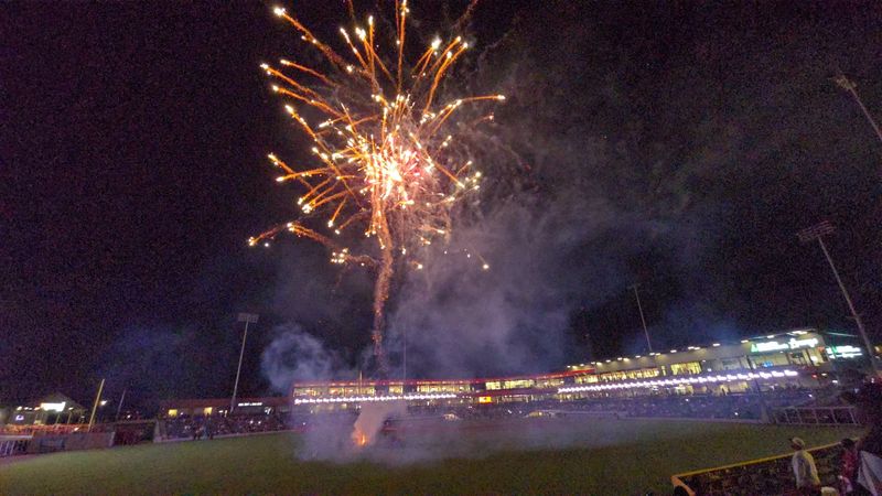 Richmond Flying Squirrels Fireworks