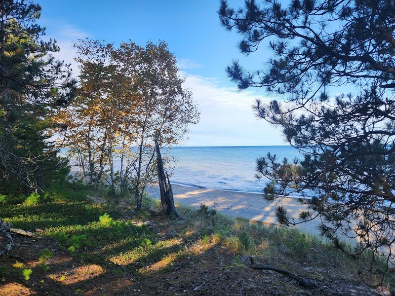 Whitefish Bay National Forest Scenic Byway (M-123) - Paradise to Newberry