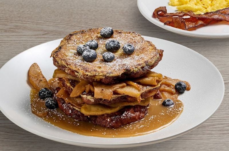 Apple Fritter French Toast