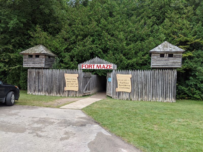 Mystery Spot - St. Ignace