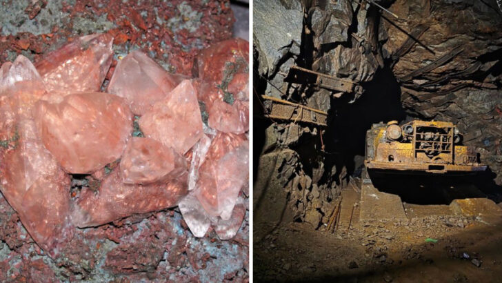 Descend 400 Feet Underground at This Michigan Mine to See Solid Copper Walls