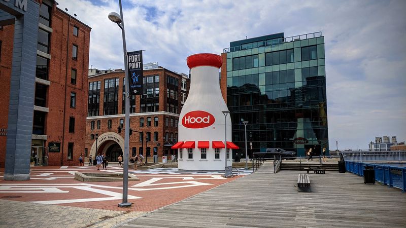 Hood Milk Bottle (Boston)