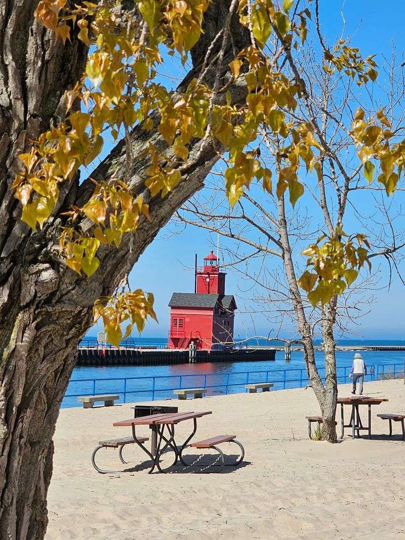 The Story Behind Big Red: How Holland's Famous Lighthouse Began
