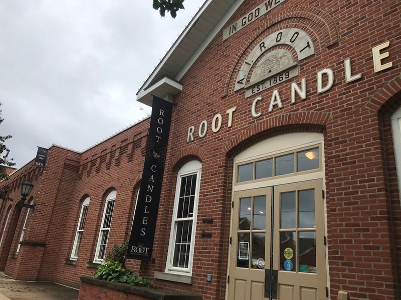 Soft glow and long history at Root Candles Factory Store
