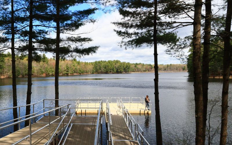 Fishing Lines Cast in Multiple Quiet Spots