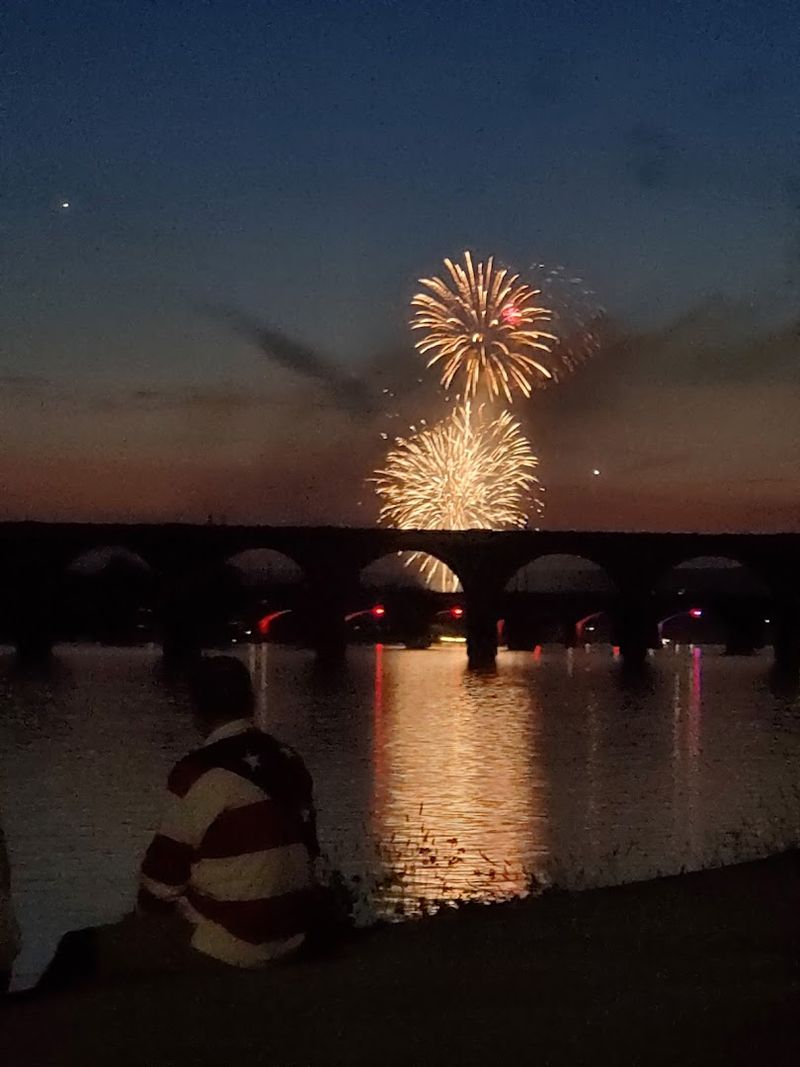 Fireworks on the River - Harrisburg
