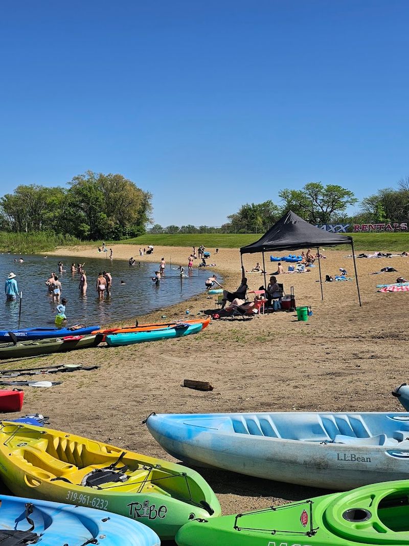 George Wyth State Park Beach