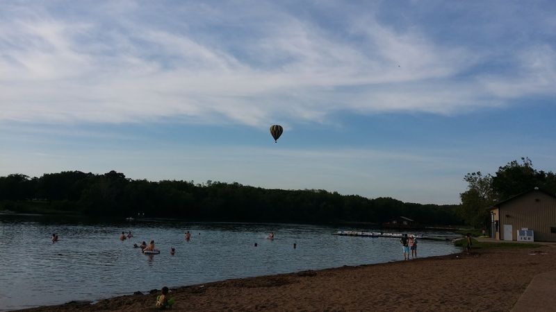 Lake Ahquabi State Park Beach