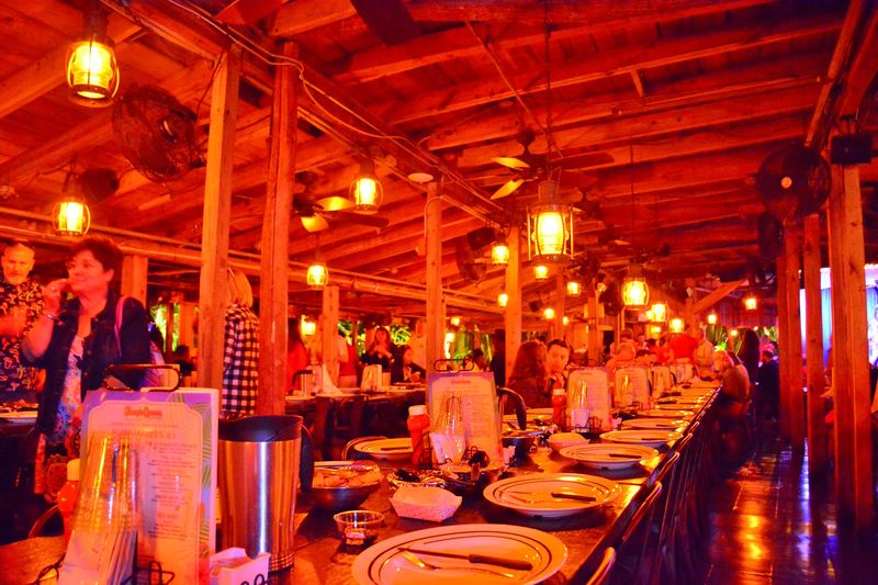 BBQ Feast On A Tropical Island