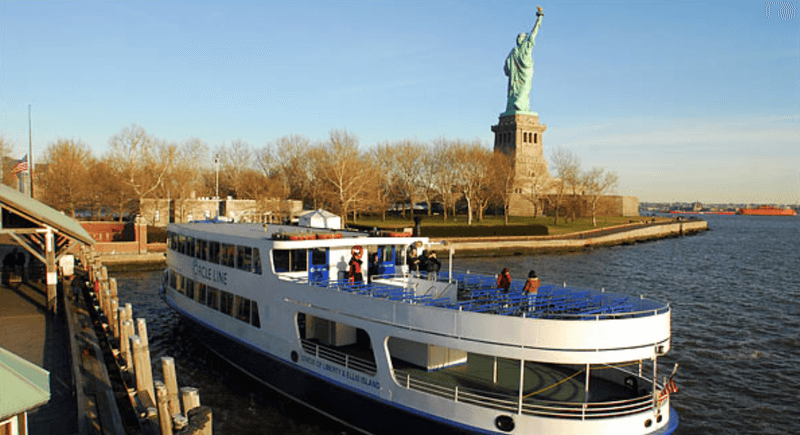 Ferry Terminal Access To Statue Of Liberty And Ellis Island