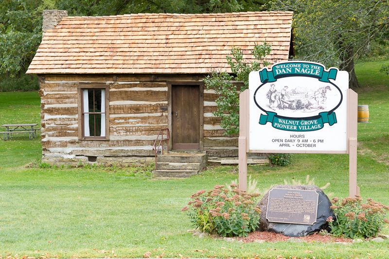 Dan Nagle Walnut Grove Pioneer Village, Long Grove, Scott County