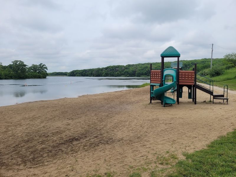 Nine Eagles State Park Beach - Davis City