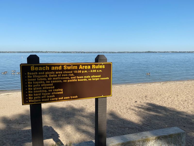 Clear Lake State Park Beach