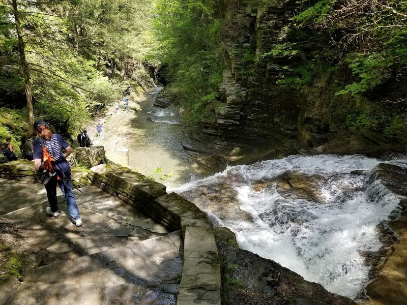 Buttermilk Falls Trail - Ithaca, Tompkins County