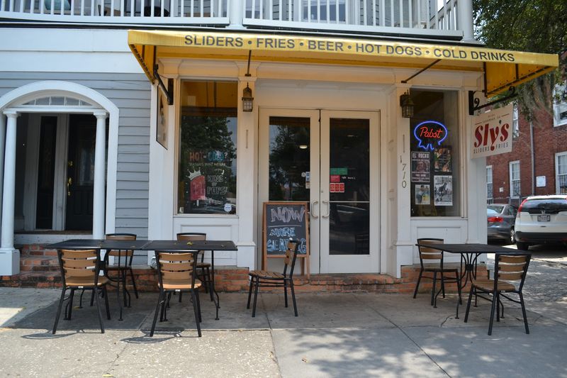 Sly's Sliders Bar, Tybee Island, Chatham County