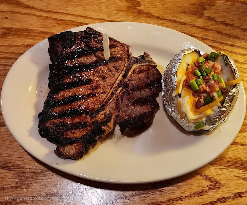 Ribeye Steak with Baked Potato