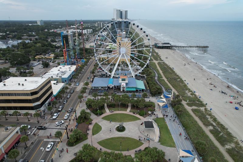 Myrtle Beach Boardwalk, Myrtle Beach, Horry County