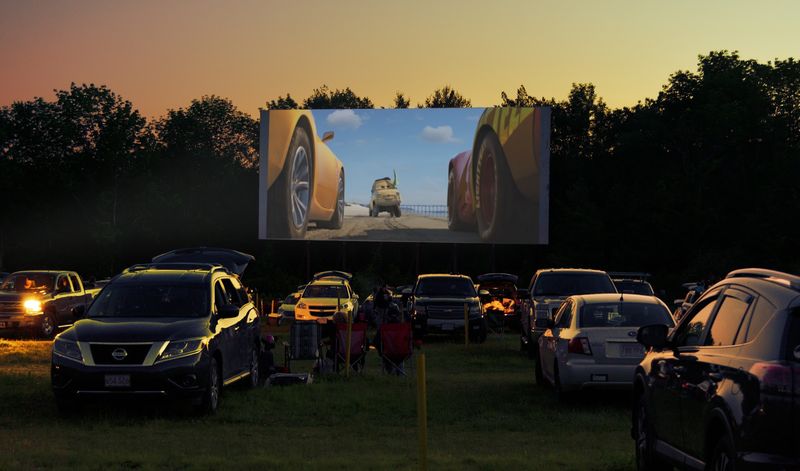 Leicester Triple Drive-In, Spencer, Worcester County