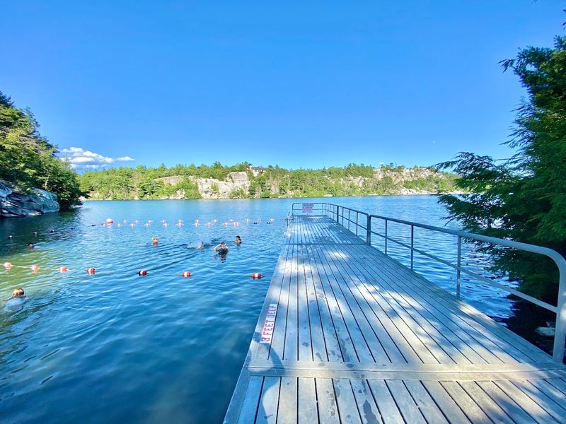 Lake Minnewaska Beach - Minnewaska State Park Preserve, Kerhonkson