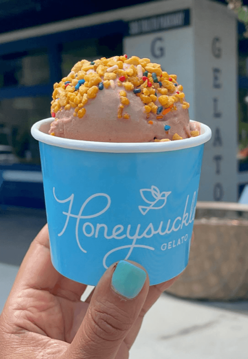 Honeysuckle Gelato, Atlanta, Fulton County