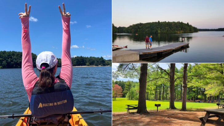 One Of Massachusetts’ Best State Parks Offers A Sandy Beach Just Outside Boston