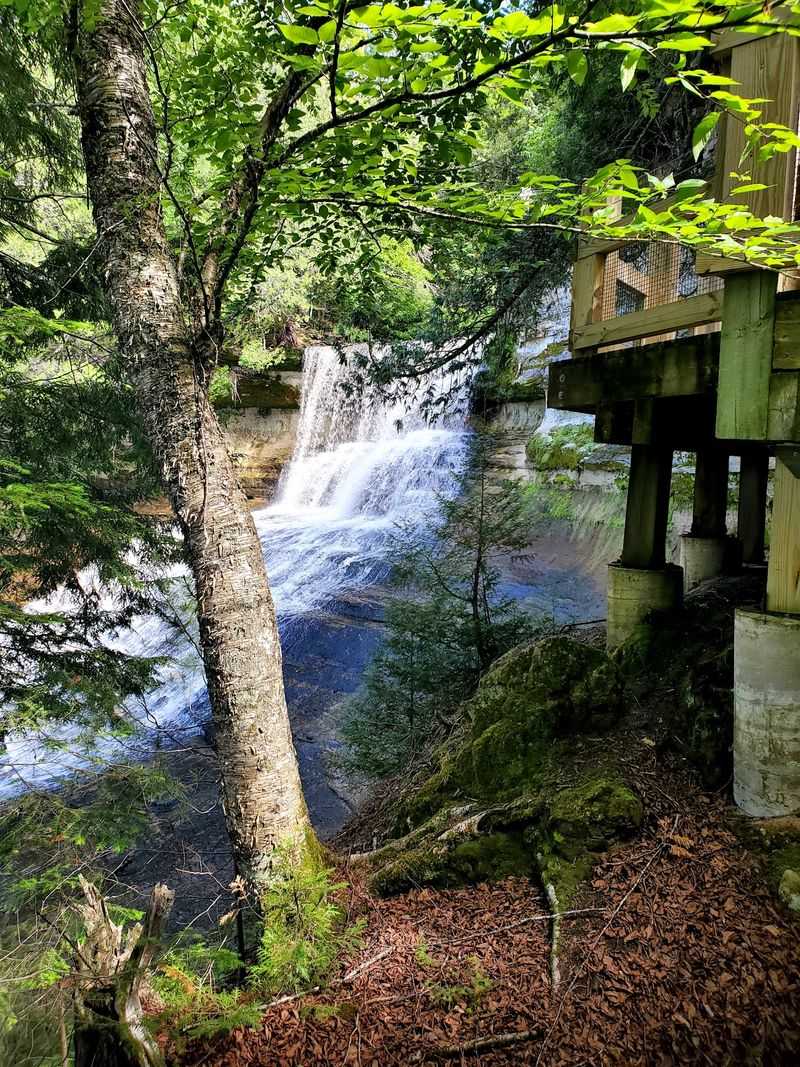 Laughing Whitefish Falls, Deerton, Alger County