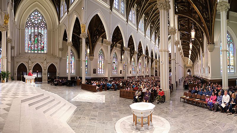 Gothic Grandeur at the Cathedral of the Holy Cross