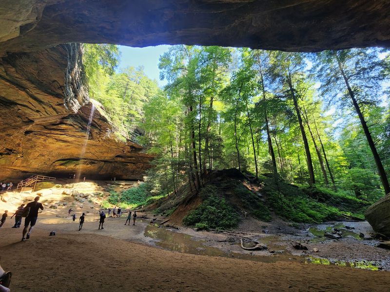 Ash Cave, South Bloomingville, Hocking County