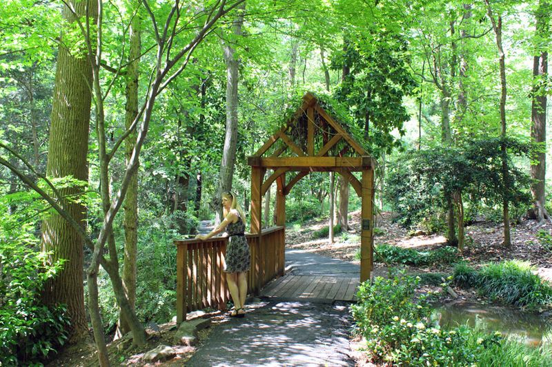 Wander Through Hatcher Garden and Woodland Preserve