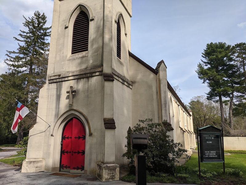 St. James Episcopal Church &mdash; Hyde Park, New York (1844; parish established 1803)