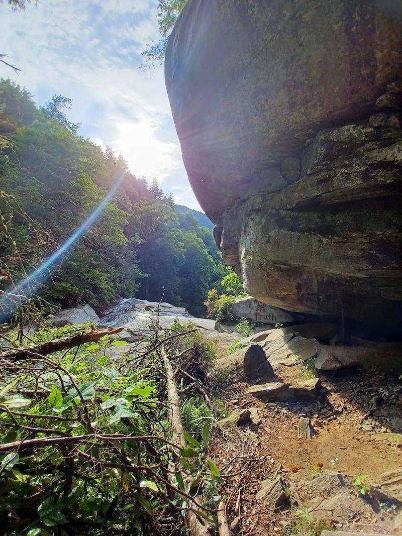 Whitewater Falls Cave - Cashiers, Jackson County