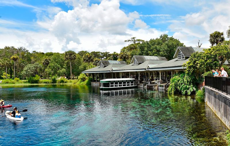 Glass-bottom boat rides and kayaking - Silver Springs